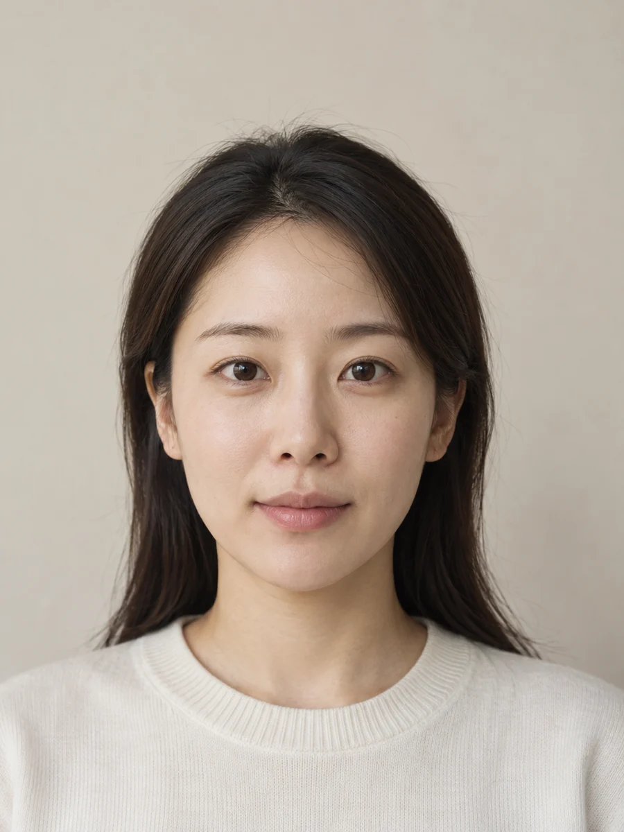 기준 기록을 설명하는 가상 모델 사진